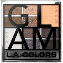 Sombra de Ojos L.A. COLORS Color Block, Cool CES137 - Paleta de colores vibrantes para un look impactante y duradero.
