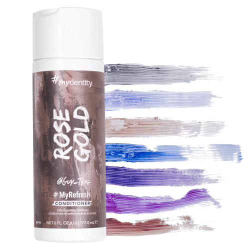 #mydentity MyRefresh Conditioner Χρώματος, Ροζ Χρυσό, 6 oz | Προσωρινή Βαφή Μαλλιών