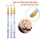 FULINJOY 11 Τεμάχια Σετ Βούρτσες Νυχιών, Πενάκι UV Gel για Ζωγραφική Νυχιών 5