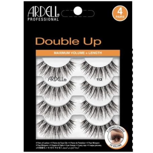 Ardell Ardell Double Up 113 Lashes Maximum Volume en Lengte 4 paar 1-pack