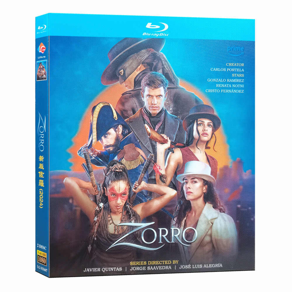 Azip Zorro (2024) Blu-Ray Bd 1080P