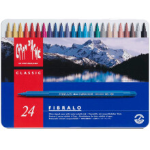 Caran D'ache - Fibralo 24 pennarelli con punta in fibra (185.324)