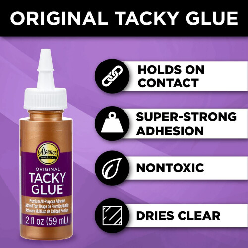 Aleene's original """" Tacky ""Glue-2 on   a 1