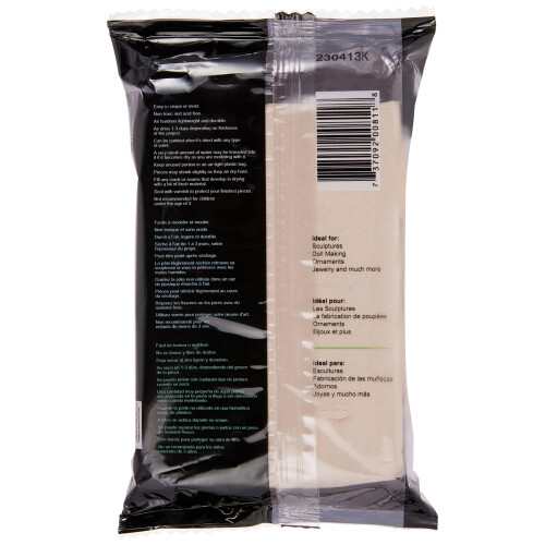 Creative Paperclay for Modeling Compound  16-Ounce  White  4"" x 1"" x 2