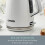 Swan Swan Elegance White Kettle Toaster Microwave & Kitchen Storage Set 9
