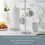 Swan Swan Elegance White Kettle Toaster Microwave & Kitchen Storage Set 12
