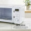 Swan Swan Elegance White Kettle Toaster Microwave & Kitchen Storage Set 14