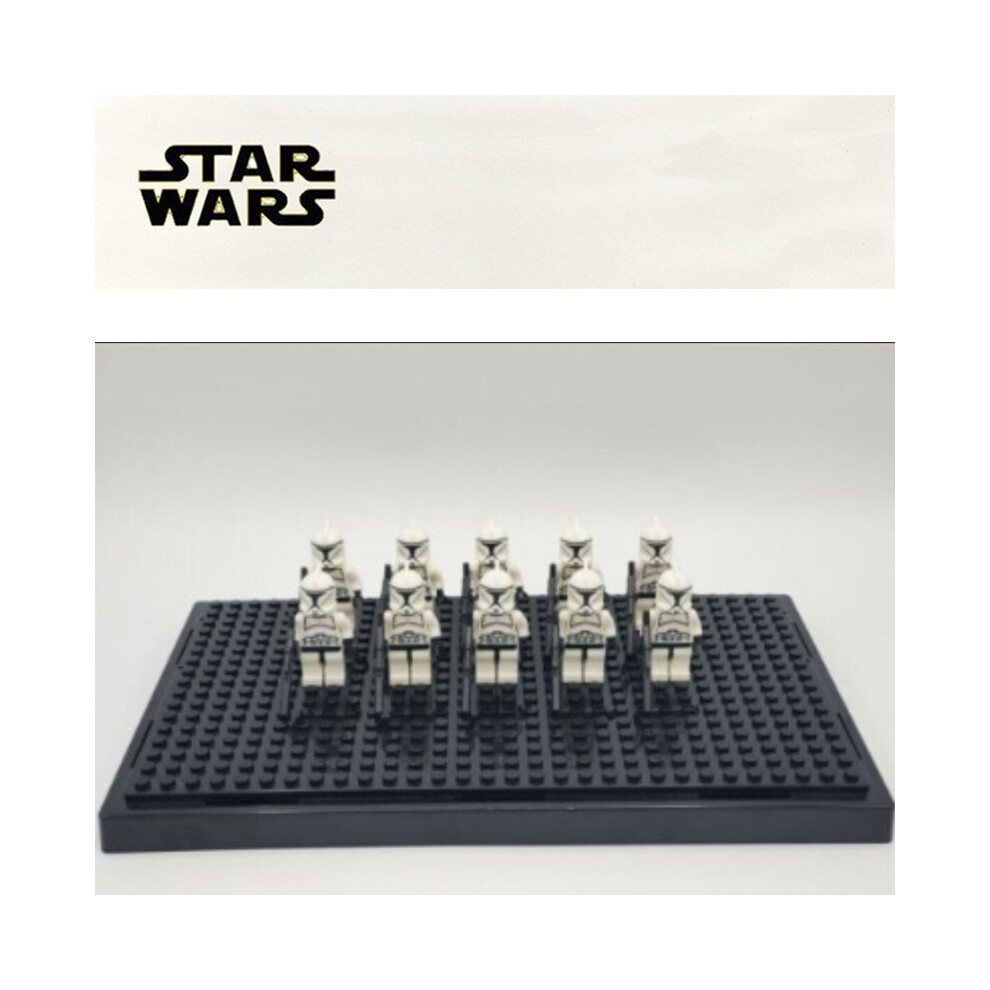 (10PCS infantry clone trooper) Star Wars Clone Troopers Minifigures Kid Toys Gift Fit Lego-image-OPC-PG6D6N2-NEW