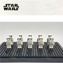 (10PCS Storm Trooper -A) Star Wars Clone Troopers Minifigures Kid Toys Gift Fit Lego