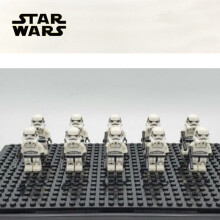 (10PCS Empire Storm Trooper) Star Wars Clone Troopers Minifigures Kid Toys Gift Fit Lego