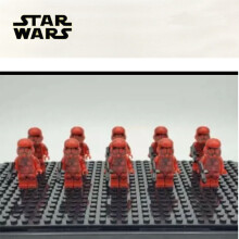 (10PCS  Sith Trooper) Star Wars Clone Troopers Minifigures Kid Toys Gift Fit Lego