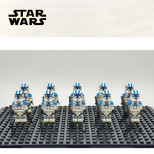 (10PCS 501st Legion) Star Wars Clone Troopers Minifigures Kid Toys Gift Fit Lego