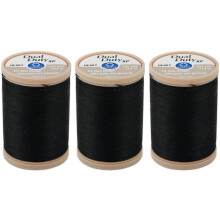 COATS & CLARK Dual Duty XP Heavy Thread 125-Yard Schwarz (3 Spulen Schwarz)