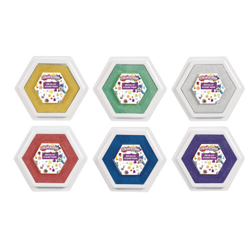 Colorations METSTAMP Μεταλλικά Σφραγιστικά Πανέλα (Συσκευασία 6)
