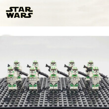 (10PCS 442 Legion) Star Wars Clone Troopers Minifigures Kid Toys Gift Fit Lego