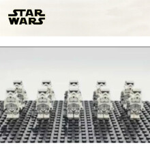 (10PCS Storm Trooper-B) Star Wars Clone Troopers Minifigures Kid Toys Gift Fit Lego
