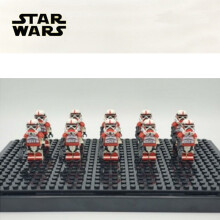 (10PCS Imperial Shock Troopers) Star Wars Clone Troopers Minifigures Kid Toys Gift Fit Lego