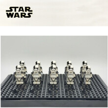 (10PCS Order execution team) Star Wars Clone Troopers Minifigures Kid Toys Gift Fit Lego