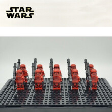 (10PCS Order sith guard) Star Wars Clone Troopers Minifigures Kid Toys Gift Fit Lego