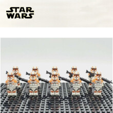 (10PCS 332 Clone Trooper) Star Wars Clone Troopers Minifigures Kid Toys Gift Fit Lego