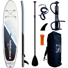 M.Y Point Break Grey Paddle Board 10ft 6in Inflatable Stand Up iSUP