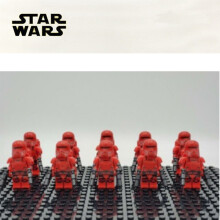 (10PCS Sith Flametroopers) Star Wars Clone Troopers Minifigures Kid Toys Gift Fit Lego