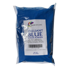 Couleurs de Love Blue Holi Color Powder - Sac de 15 oz - Idal pour les vnements Bath Bombs Group Youth Group Color Wars Holi Events et plus encore!