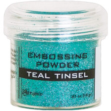 RANGER INDUSTRIES Dombornyom por TINSL us: one size Teal Tinsel