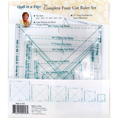 Σετ Πλήρους Κόφτη Ρούχων Quilt in a Day 6 τεμ
