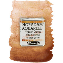 SCHMINCHE - Horadam Aquarell Super Granulation 14 922 044 Desert Orange 1/2 pannor Mycket starka granulerande frger finaste supergranulerande ak