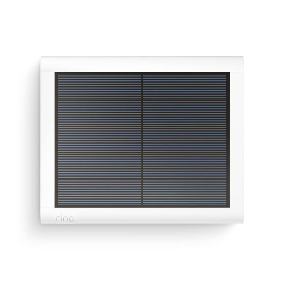 (White) Ring Solar Panel (2Nd Generation) (Usb-C) For Spotlight Cam Plus, Spotlight Cam Pro, 4W (White) 4048834154373