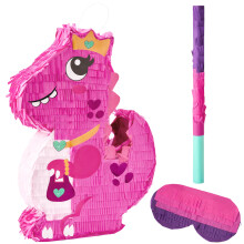 Dinosaur pige Pinata med pind til voksen festdekorationer Sjov Fiesta Taco fest begivenhed Foto rekvisitter mexicansk tema dekoration Karneval Fe