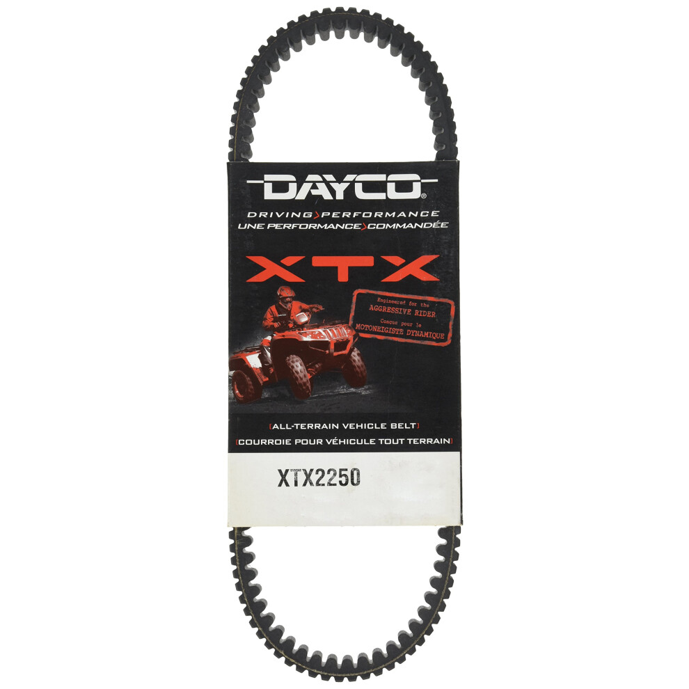 Dayco Xtx2250 Xtx Extreme Torque Atvutv Drive Belt Black 036687691576