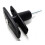 Tri-Mark Pop Up T-Handle με 1-7/8" Άσπρο Στέλεχος - Ροπή Δεξιόστροφη 3
