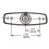 Tri-Mark Pop Up T-Handle με 1-7/8" Άσπρο Στέλεχος - Ροπή Δεξιόστροφη 4