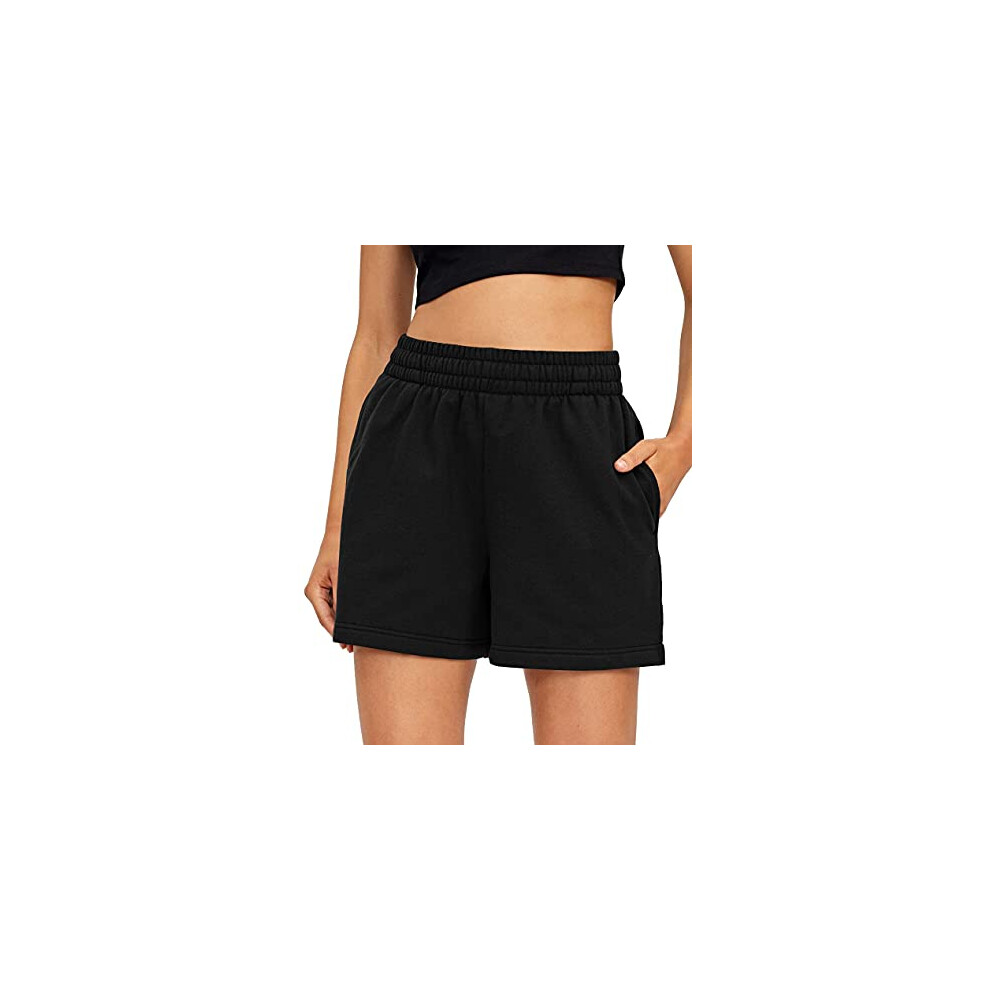AUTOMET Womens Sweat Shorts Summer Casual High Waisted Athletic Shorts