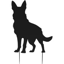 Panacea Products 86942 24 in. German Shepherd Shadow Yard Stake - Case of 4