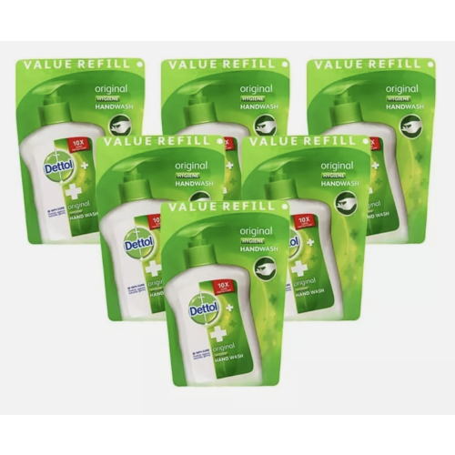Dettol Dettol Hand Wash Value Refill Original x 6 x 200ml