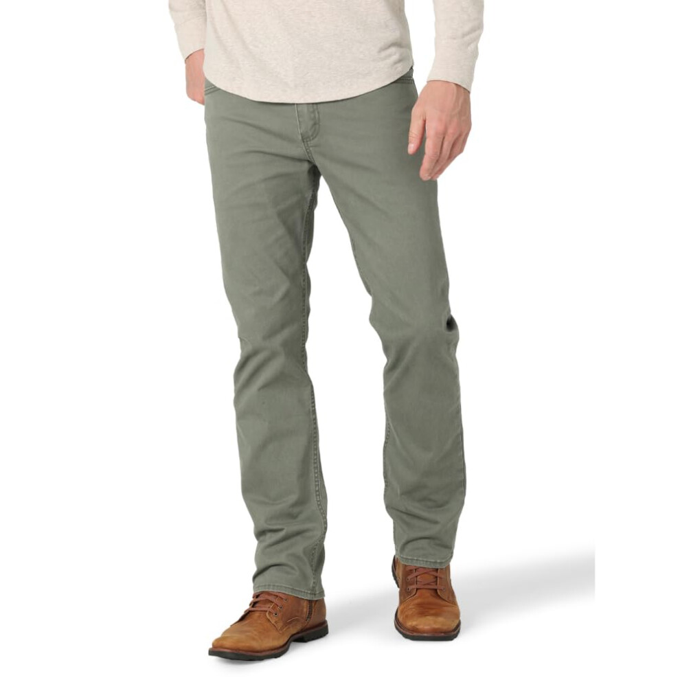 Wrangler Authentics Men's Slim Fit Straight Leg Jean Spruce 42W X 32W