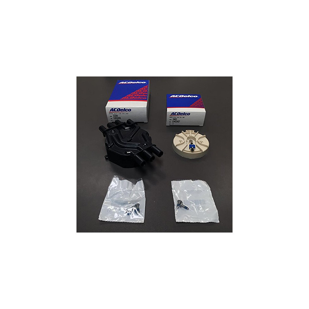 Acdelco Gm Distributor Cap (D328a) And Rotor (D465) Kit Vortec-6 777771258069