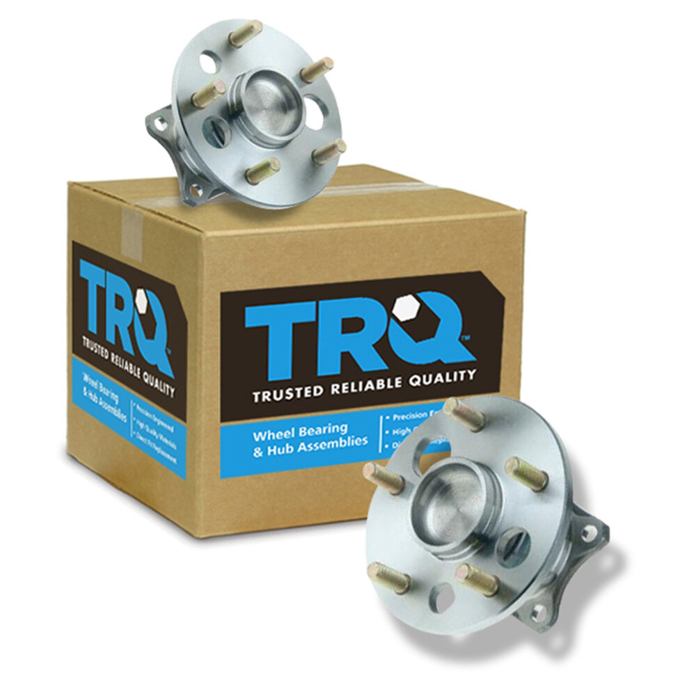 Trq Rear Wheel Hub Bearings Assembly Set Compatible With 1995-1996 Toyota Avalon 1991-2001 Camry 1999-2003 Solara 191213534632