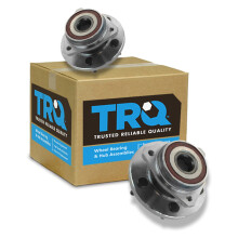 TRQ framhjulsnavslager monteringssats kompatibel med 1999-2004 Jeep Grand Cherokee