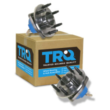 TRQ frmre bakre hjulnavslager Monteringssats Kompatibel med 2004-2007 Cadillac CTS 2004-2009 SRX 2005-2011 STS