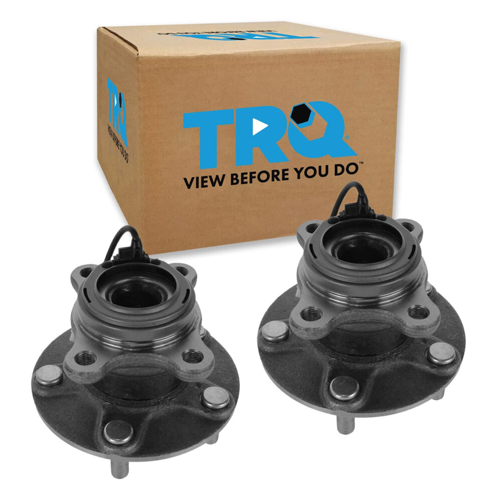 Trq Rear Wheel Hub Bearings Assembly Set Compatible With 2007-2013 Suzuki Sx4 191213538876