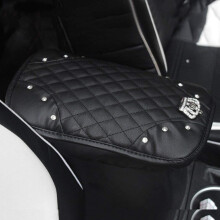 Diamant-Mittelkonsolenabdeckung, glitzernder Armlehnenbezug für das Auto, Armlehnenabdeckung