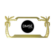 DMSE Palm Tree Beach tma Univerzlis fm rendszm -keret huvs dekoratv kialakts brmely jrmuhz (arany)