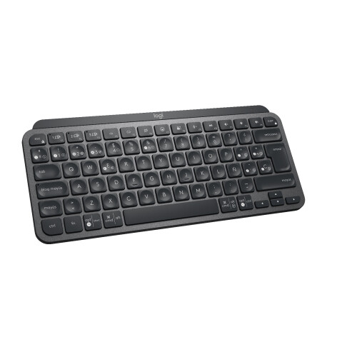 Logitech Clavier - Logitech - MXKEYS Mini - Graphite - Éclairé - Sans fil - ESP 1