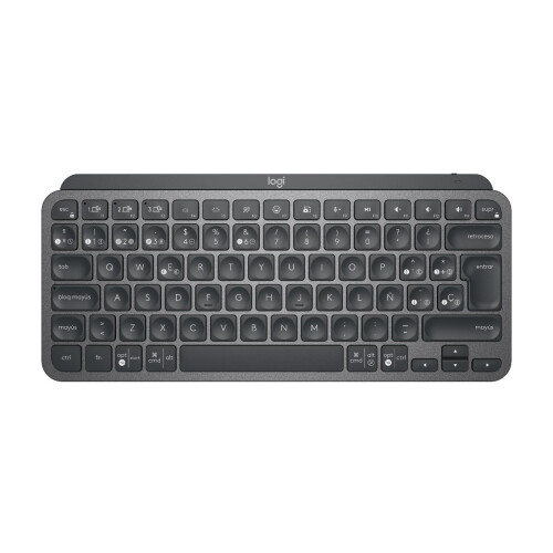 Logitech Clavier - Logitech - MXKEYS Mini - Graphite - Éclairé - Sans fil - ESP