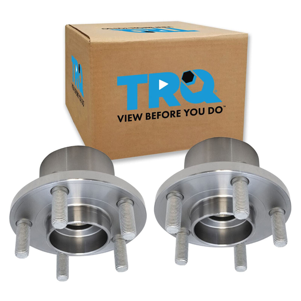 Trq Front Wheel Hub Bearings Assembly Set Compatible With 2008-2015 Land Rover Lr2 191213519844