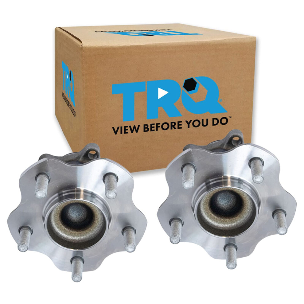 Trq Rear Wheel Hub Bearings Assembly Set Compatible With 2013-2019 Nissan Sentra 191213520123